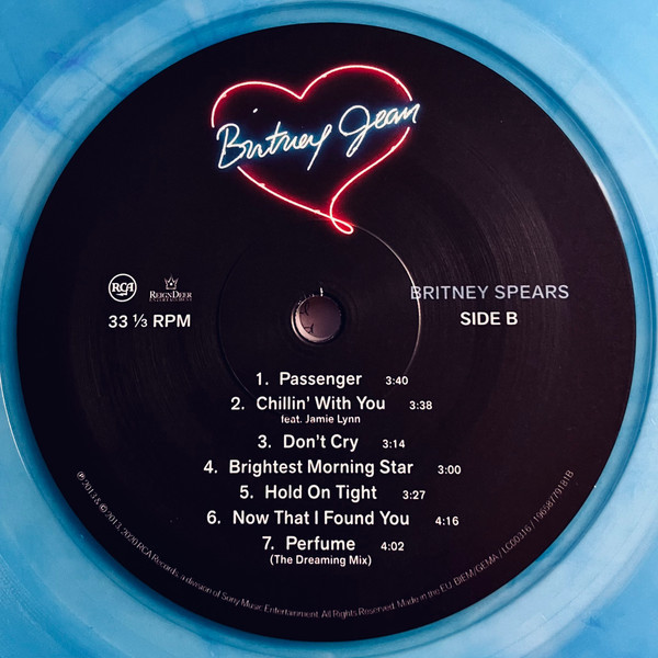Britney Spears - Britney Jean (Deluxe Edit) (Limited Edit) (color) (LP)