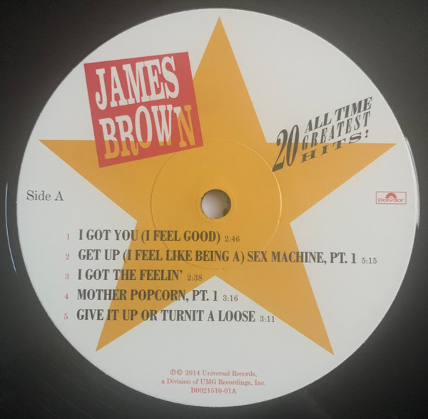 James Brown - 20 All Time Greatest Hits! (2LP)