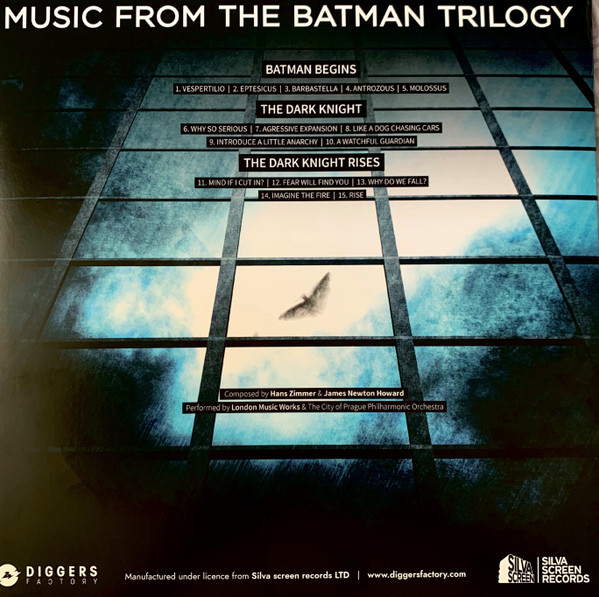 Hans Zimmer & James Newton Howard - Music From The Batman Trilogy (Limited Edit) (ColoR) (2LP)