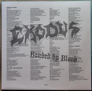 Виниловая пластинка Exodus – Bonded By Blood (LP)