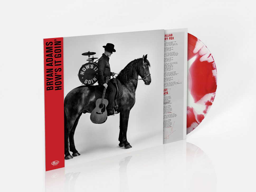 Виниловая пластинка Bryan Adams - How's It Goin' (Red/White Sunburst) (LP)