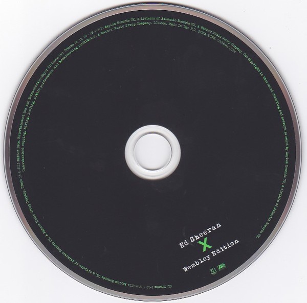 Ed Sheeran - X (Wembley Edition) (Box set) (CD+dvd)