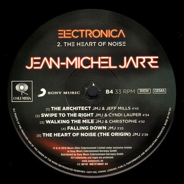 Jean-Michel Jarre. Electronica 2 - The Heart Of Noise (2 LP)