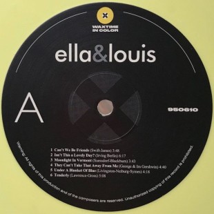 Ella Fitzgerald & Louis - Ella and Louis (COLOR) (LP)