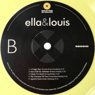 Ella Fitzgerald & Louis - Ella and Louis (COLOR) (LP)