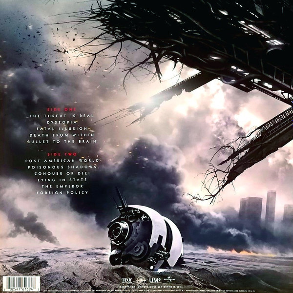 Виниловая пластинка Megadeth – Dystopia (LP)