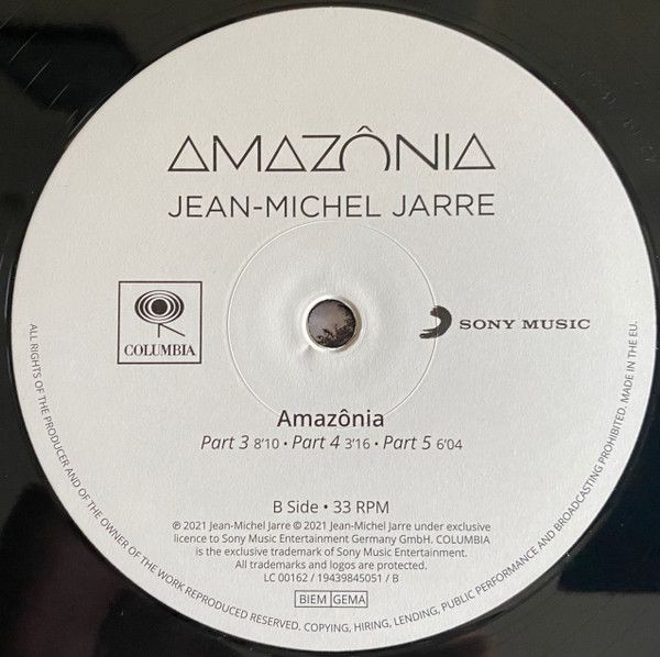 Jean-Michel Jarre - Amazonia (2LP)