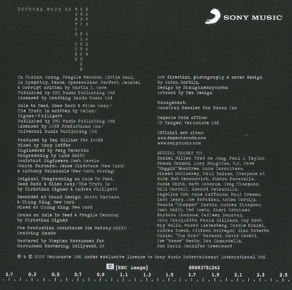 Depeche Mode. Songs Of the Universe (CD)