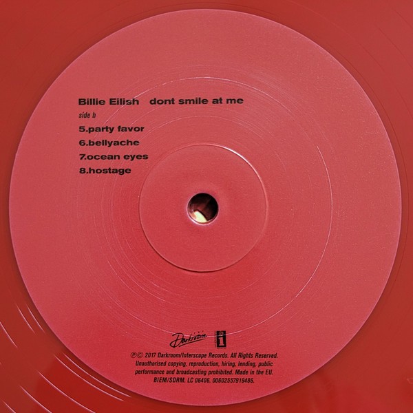 Billie Eilish - Dont Smile At Me (EP) (coloured) (LP)