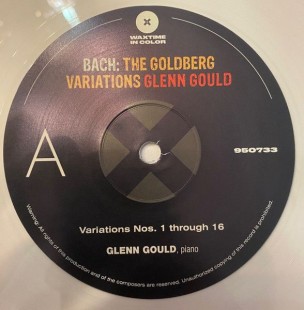 Glenn Gould / Bach. The Goldberg Variations (LP)