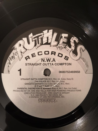 N.W.A. - Straight Outta Compton (LP)
