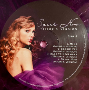 Taylor Swift - Speak Now (Taylor's Version) (Violet Marbled color)(3LP)