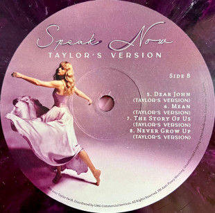 Taylor Swift - Speak Now (Taylor's Version) (Violet Marbled color)(3LP)
