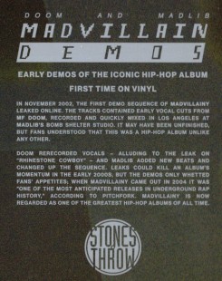 Madvillain - Madvillainy Demos (LP)