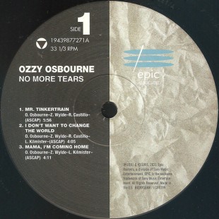 Виниловая пластинка Ozzy Osbourne - No More Tears (2LP)