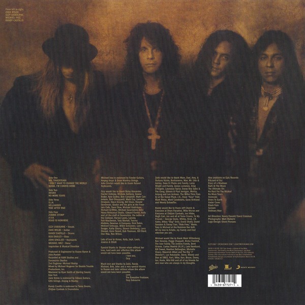 Виниловая пластинка Ozzy Osbourne - No More Tears (2LP)