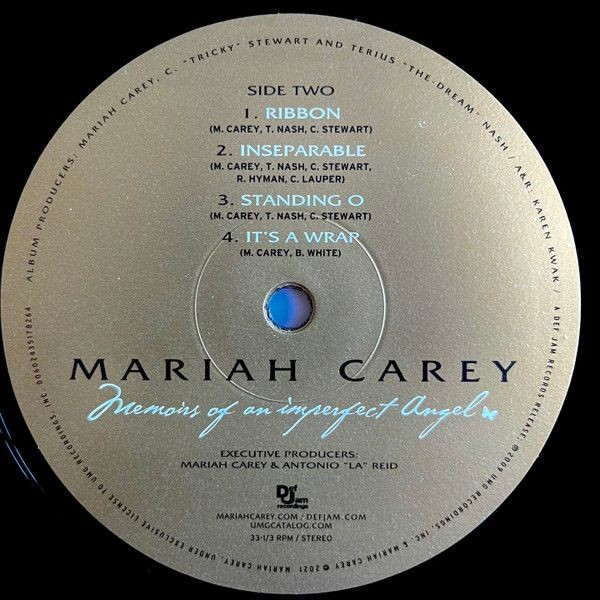 Mariah Carey - Memoirs Of An Imperfect Angel (2LP)