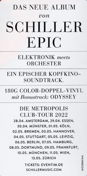 Schiller - Epic (color )(2LP)