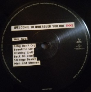 INXS - Welcome To Wherever You Are (LP)