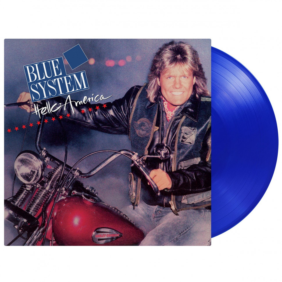Виниловая пластинка Blue System - Hello America (Limited Edit) (Numbered) (Blue)(LP)