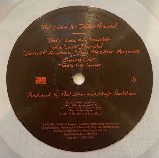 Phil Collins - No Jacket Required  (Limited Edit) (color) (LP)