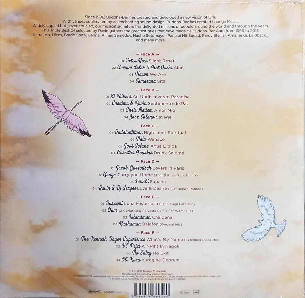 Buddha Bar - Best Of By Ravin Vol.2 (coloured) (3LP)