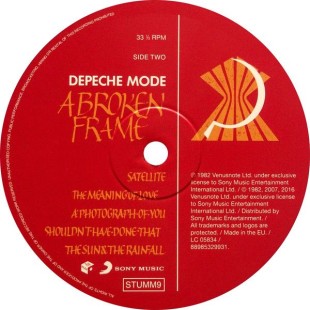 Depeche Mode - A Broken Frame (LP)