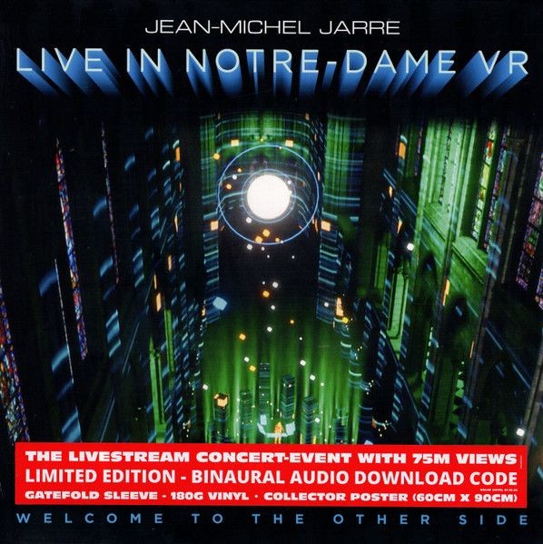 Jean Michel Jarre - Welcome To The Other Side (Live In Notre-Dame) (LP)
