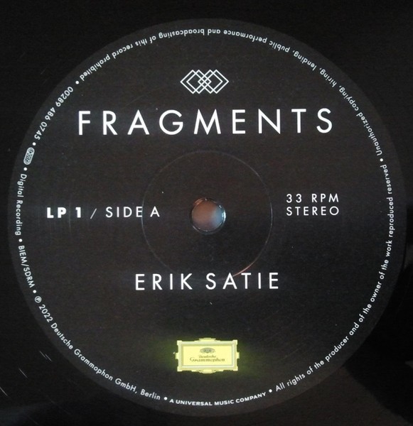 Satie: Fragments (Satie Reworks & Remixes) (2LP)