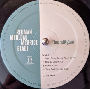 Redman, Mehldau, McBride, Blade. - RoundAgain (Lp)