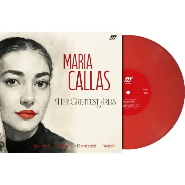 Maria Callas – Her Greatest Arias (Red color) (LP)