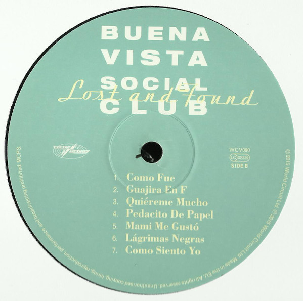 Buena Vista Social Club - Lost And Found (LP)