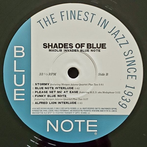 Madlib – Shades Of Blue (Madlib Invades Blue Note) (2LP)