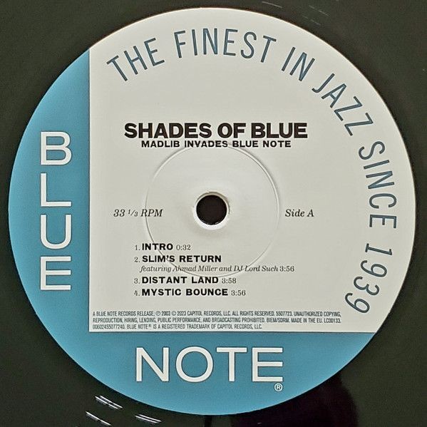Madlib – Shades Of Blue (Madlib Invades Blue Note) (2LP)