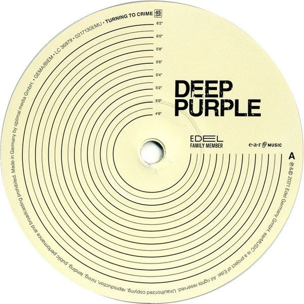 Deep Purple - Turning To Crime (Limited Edit) (color) (2Lp)