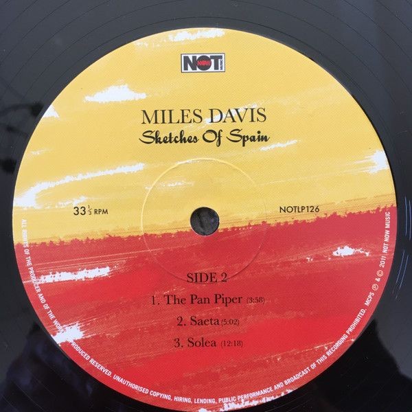 Miles Davis. Sketches Of Spain (LP)