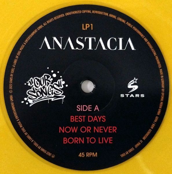 Anastacia - Our Songs (Limited Edit) (Collector's Edit) (color) (2LP)