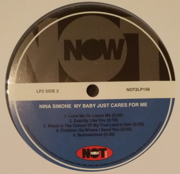 Nina Simone. My Baby Just Cares For Me (color) (2LP)