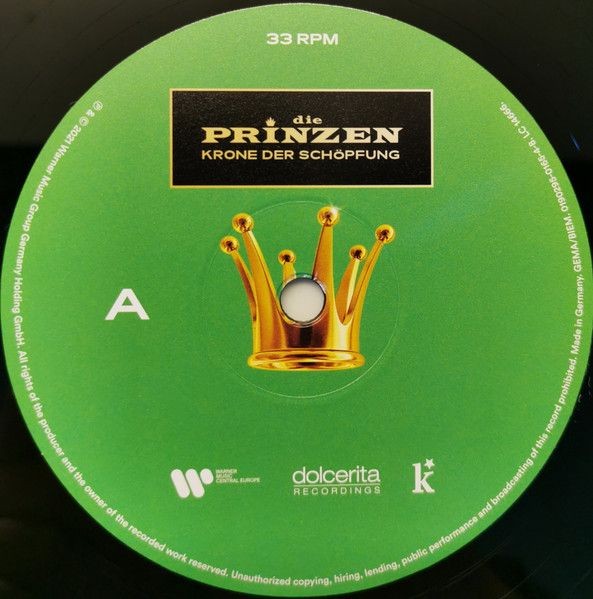 Die Prinzen. Krone Der Schopfung (2LP)