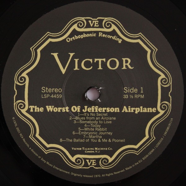 Jefferson Airplane - The Worst Of (LP)