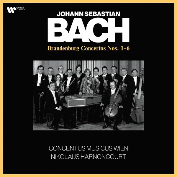 J. S. Bach. Concentus Musicus Wien. Nikolaus Harnoncourt. Brandenburg Concertos Nos. ( 2LP )