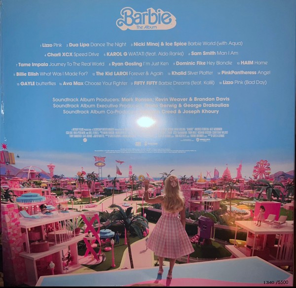 Barbie The Album (Ken Cover) (Soundtrack) (color) (Alternate Cover) (LP)