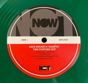 The Dave Brubeck Quartet - Time Further Out  (color) (LP)