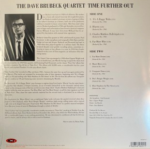 The Dave Brubeck Quartet - Time Further Out  (color) (LP)
