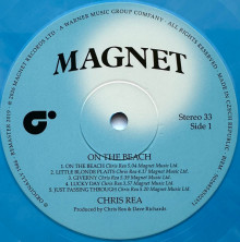 Виниловая пластинка Chris Rea - On The Beach (Color) (LP)