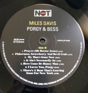 Miles Davis. Porgy & Bess (LP)