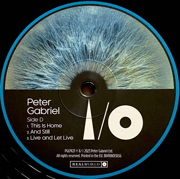 Peter Gabriel - I/O (Dark-Side Mixes) (2LP)