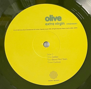 Виниловая пластинка Olive - Extra Virgin (Limited Edit) (30th Anniversary) (ColoR) (2LP)