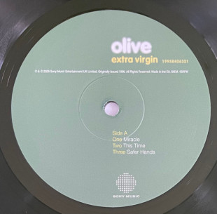 Виниловая пластинка Olive - Extra Virgin (Limited Edit) (30th Anniversary) (ColoR) (2LP)