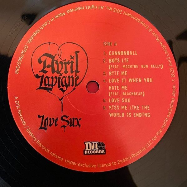 Avril Lavigne - Love Sux (LP)